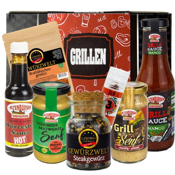 Grilling gift box