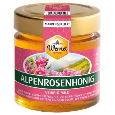 Alpine rose honey