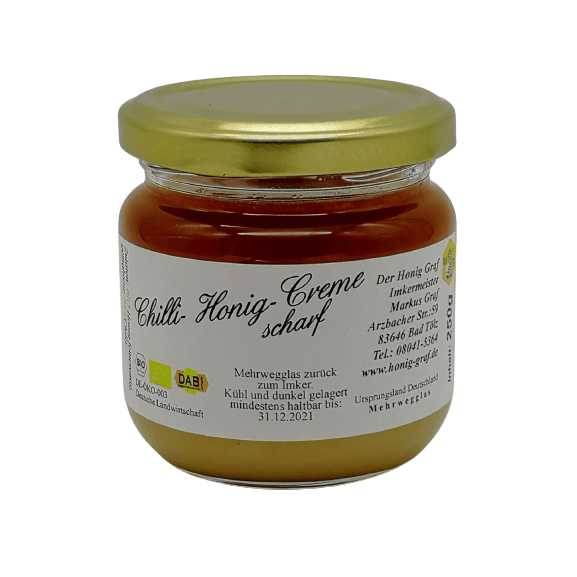 Chilli honey cream BIO mild